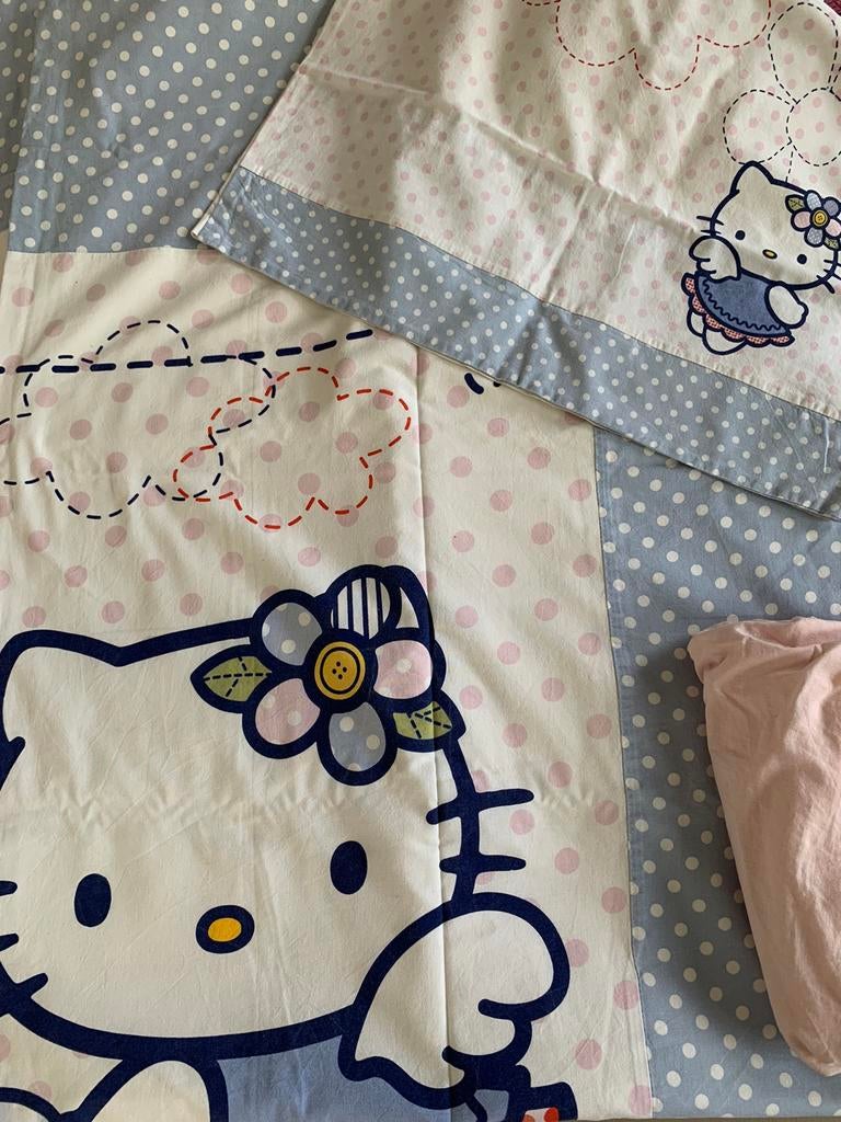 Literie Hello Kitty, Enlèvement ou Envoi, Rose, Housse de couette, Utilisé