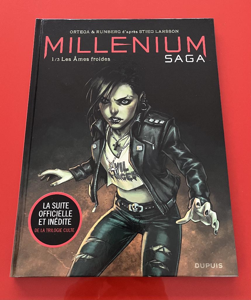 Millenium Saga - HC, tôme 1 - FR - Les âmes froides. Dupuis, Livres, Une BD, Enlèvement ou Envoi, Neuf, Ortega
