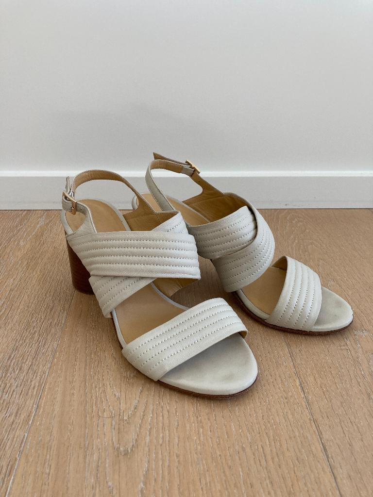 Hakken Atelier Content, Kleding | Dames, Schoenen, Wit, Gedragen, Atelier Content, Sandalen of Muiltjes