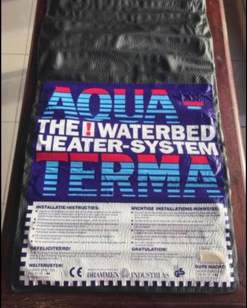Waterbed verwarming, Ophalen, Zo goed als nieuw
