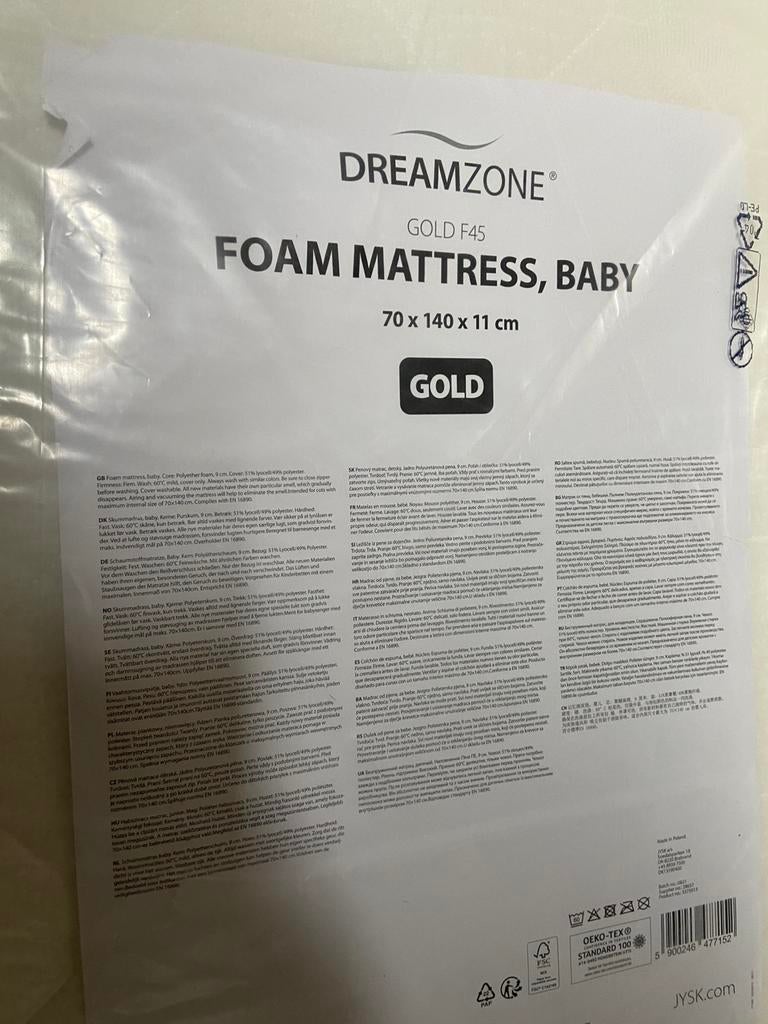 Matelas pour bébé, Neuf, Matelas, Une personne, Enlèvement