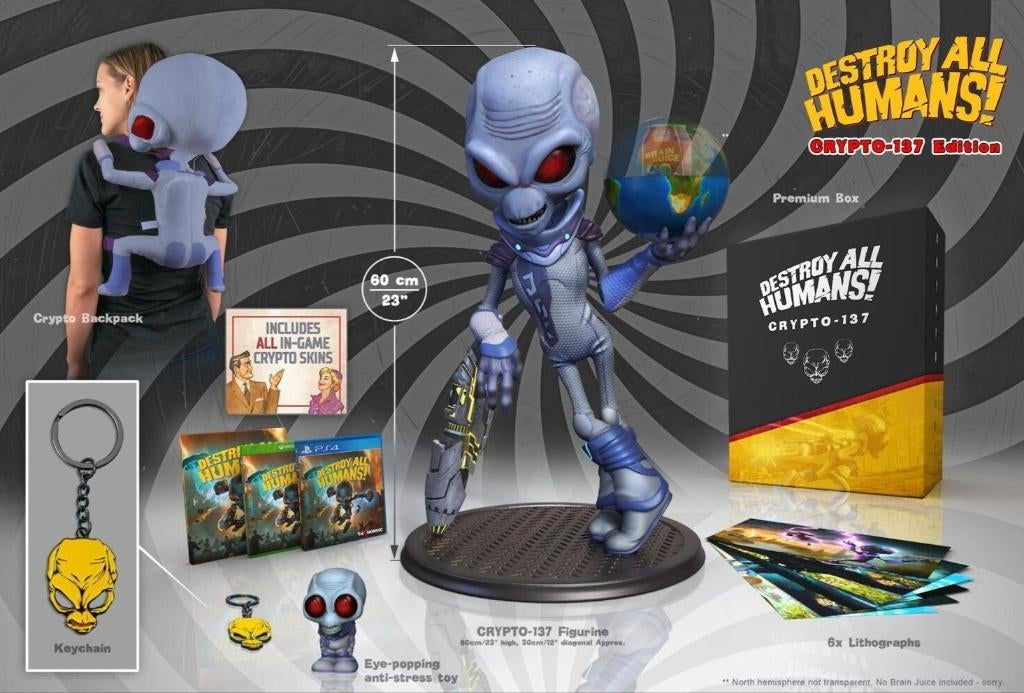 Destroy All Humans! – Crypto-137 Edition (PS4), 1 speler, Nieuw, Eén computer, Vanaf 16 jaar