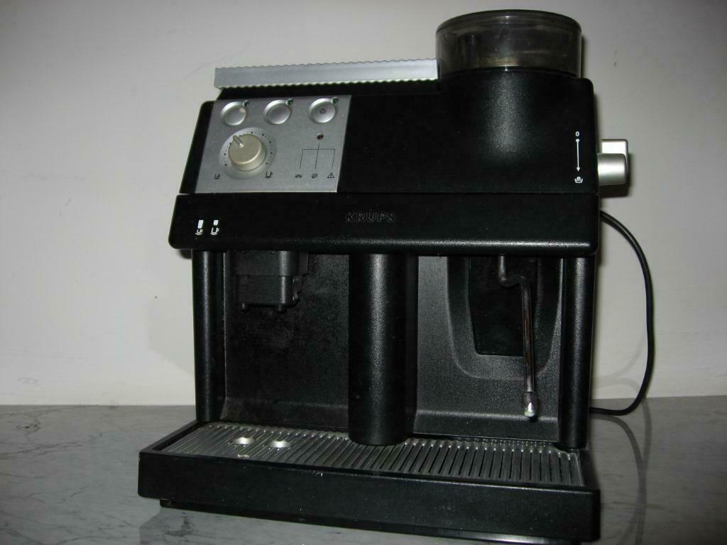 ✅ Machine à café Espresso - KRUPS, Machine à espresso, Réservoir d'eau amovible, Café en grains, Enlèvement