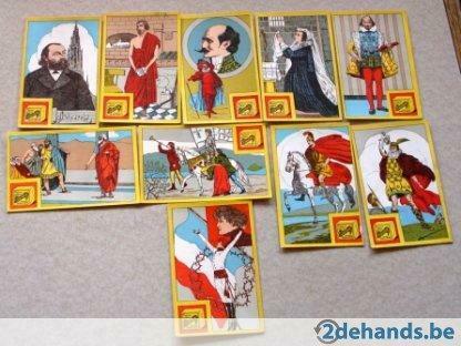 Brunita margarine : beroemde personen J D'Arc, Verzamelen, Gebruikt, Prent