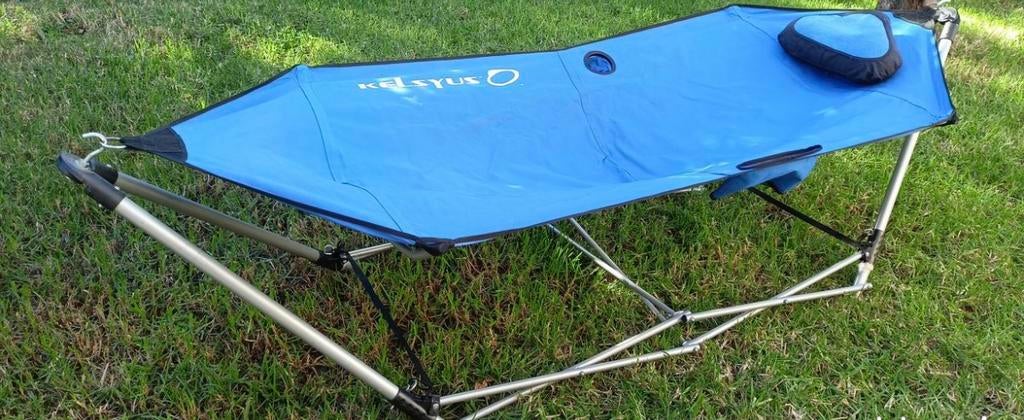 Hamac portable, Ophalen, Zo goed als nieuw