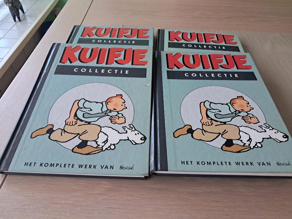 Livres de collection Tintin (4 pièces), Enlèvement ou Envoi, Tintin, Comme neuf, Livre ou Jeu