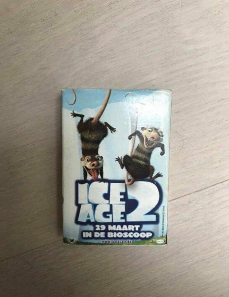 Speelkaarten Ice Age 2, Verzamelen, Ophalen of Verzenden, Zo goed als nieuw, Speelkaart(en)