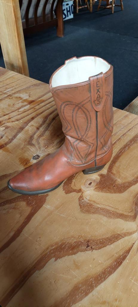 Vase botte de cowboy, Moins de 50 cm, Autres couleurs, Poterie ou Porcelaine, Comme neuf