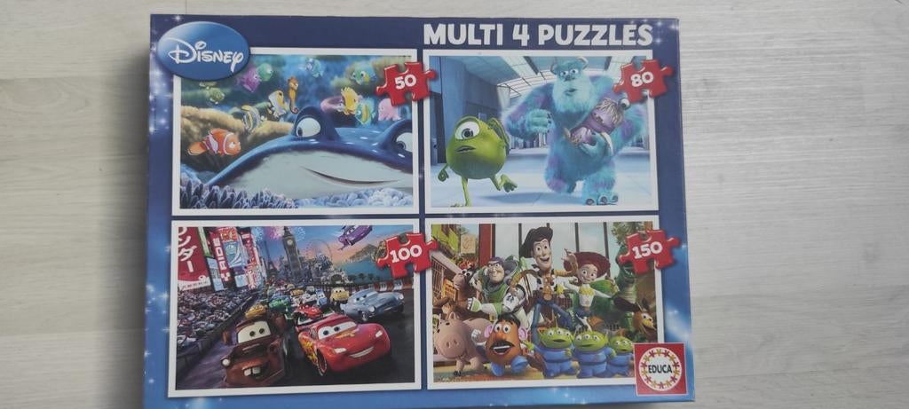 Puzzle garçon Cars, Toy story, Nemo, Disney, pce ou lot, Enlèvement ou Envoi, Utilisé