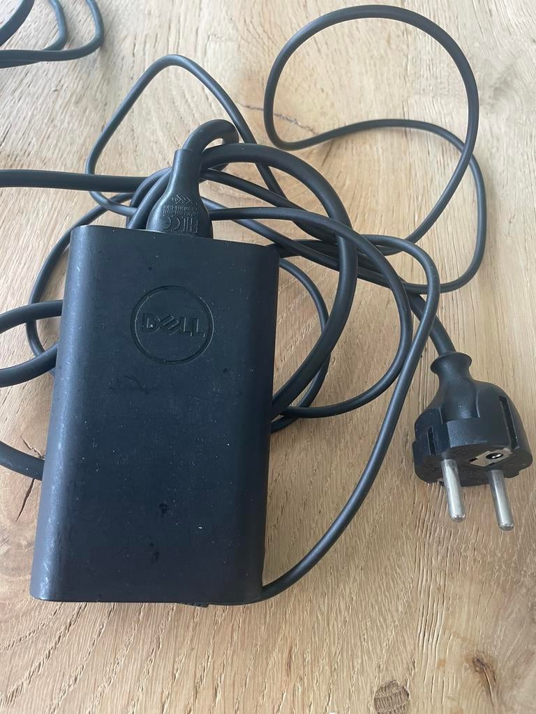 2x Dell laptop opladers 65W, 19.5V (Zemst), Computers en Software, Ophalen, Zo goed als nieuw