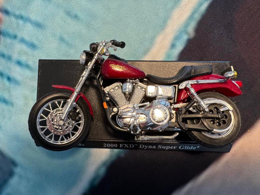 Maisto Harley-Davidson 2000 FXD Dyna Sport Glide, Ophalen of Verzenden, Zo goed als nieuw, Maisto