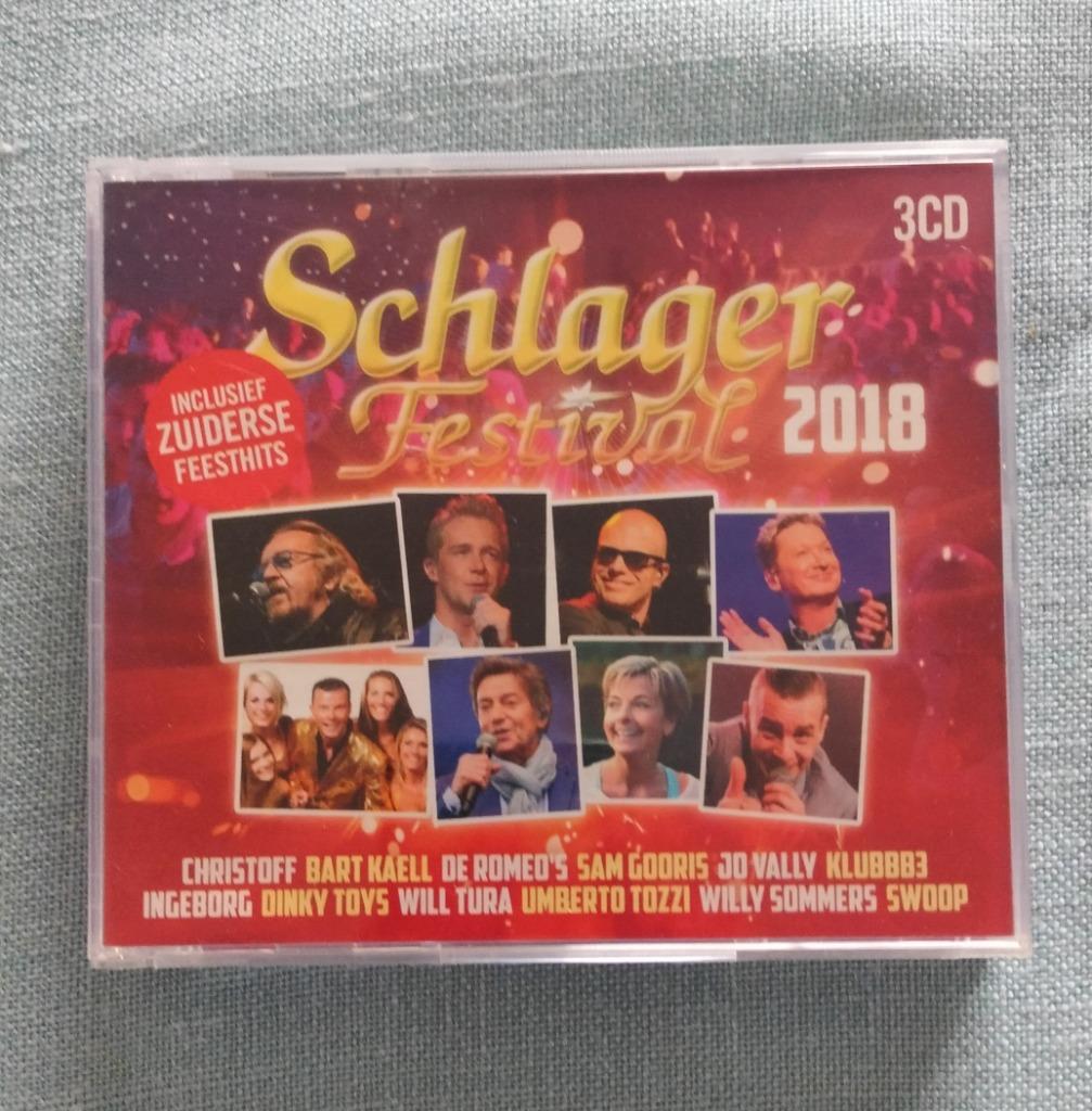 Schlagerfestival 2018 (3 CD's), Enlèvement ou Envoi, Utilisé