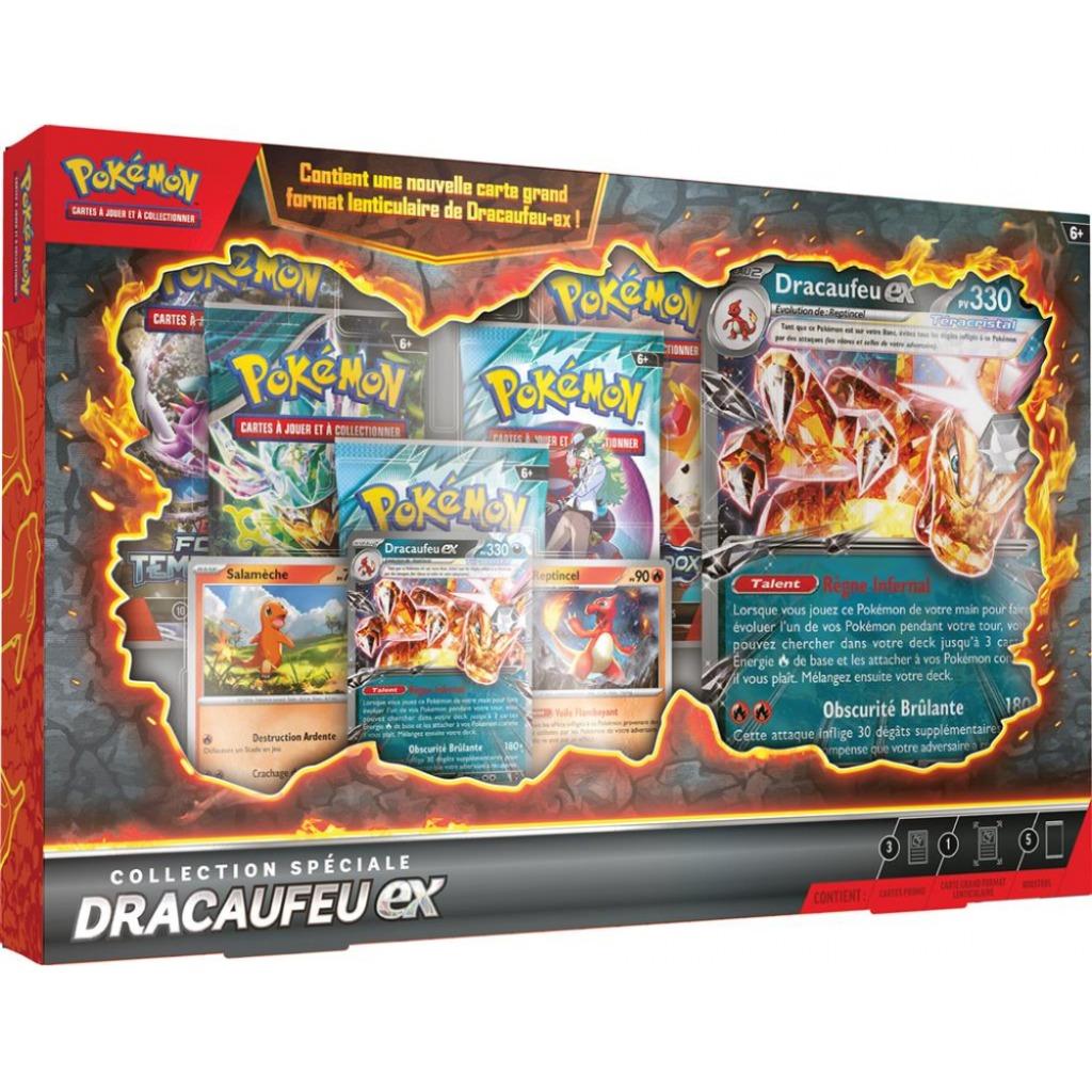 Pokemon Coffret Collection Spéciale Dracaufeu EX FR, Hobby & Loisirs créatifs, Enlèvement, Neuf, Booster box