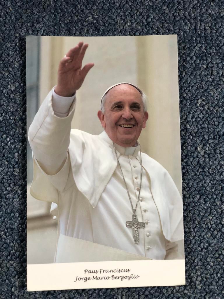 Officiële foto Paus bezoek België, Verzamelen, Ophalen of Verzenden