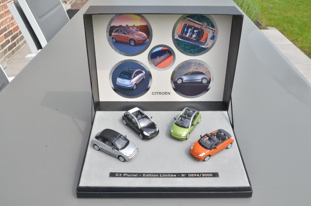 Coffret Citroën C3 « Pluriel » Edition limitée (NOREV), Enlèvement ou Envoi, Utilisé, Voiture, Norev