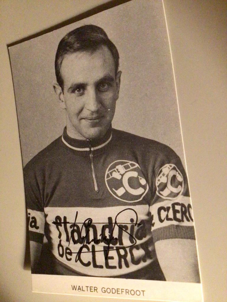 Wielerkaart team flandria walter godefroot signe, Envoi, Comme neuf