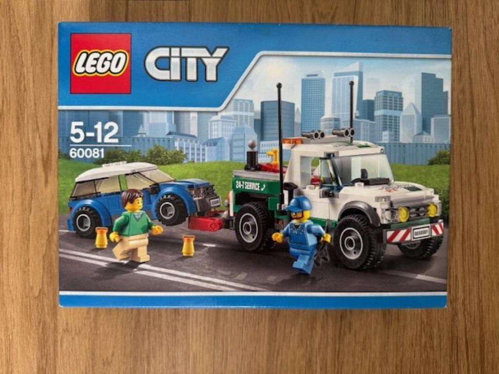 Lego 60081 - Une dépanneuse, Enlèvement ou Envoi, Neuf, Ensemble complet, Lego