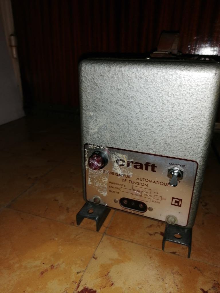 Vintage automatische spanningsstabilisator, Ophalen, Gebruikt