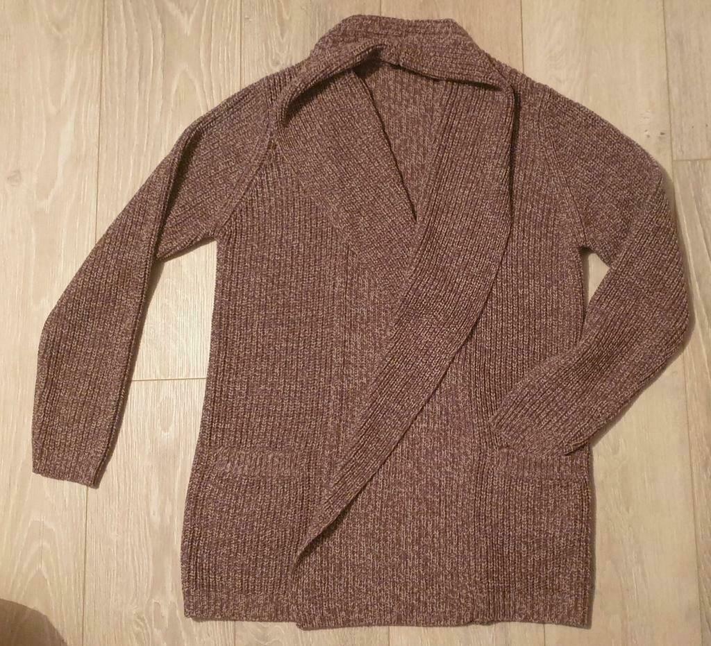 Bruin / beige open vest, Maat 38/40 (M), Beige, Ophalen of Verzenden, Zo goed als nieuw