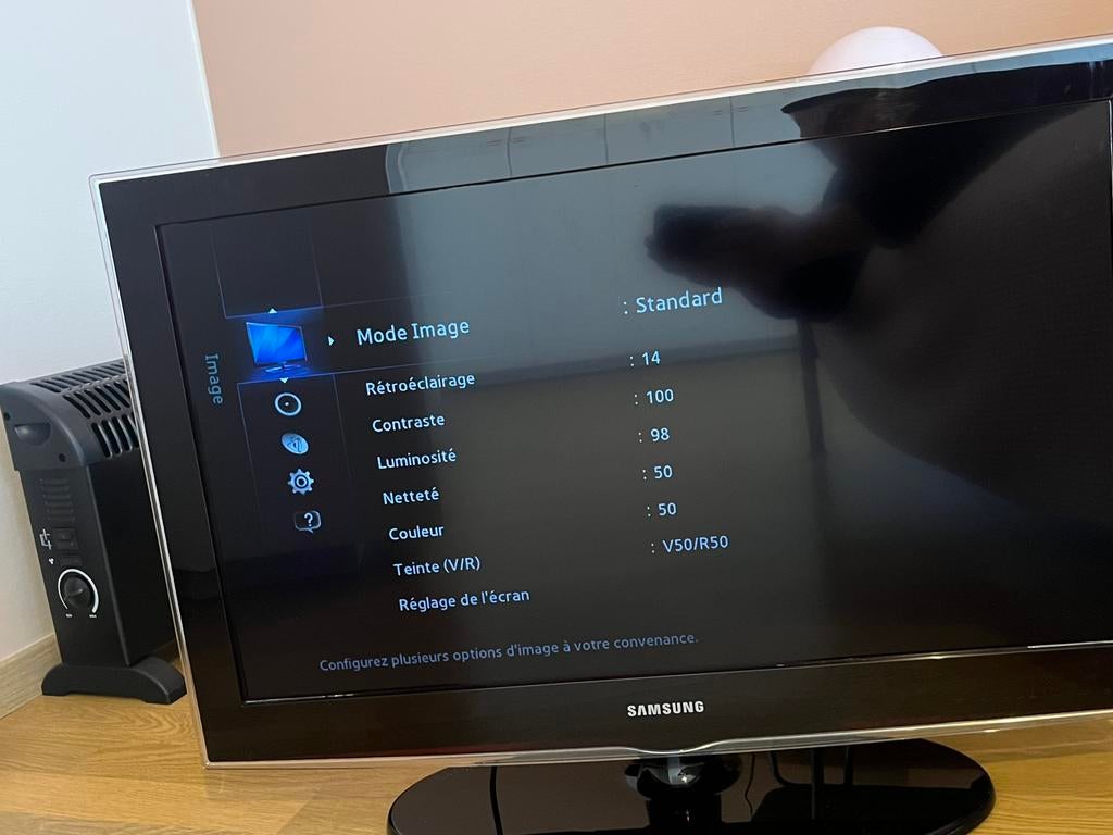 Télévision samsung, LED, 50 Hz, Enlèvement, Samsung
