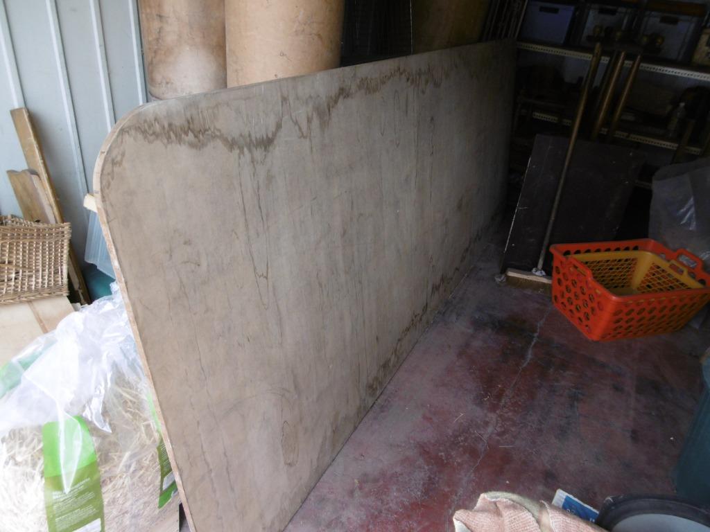 plaque à blocs, en bon état, par exemple une table agrandie, Enlèvement