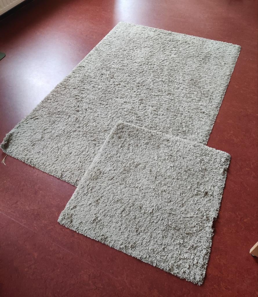 2 gratis grijze tapijten, Ophalen, Gebruikt, Minder dan 10 m², Tapijt