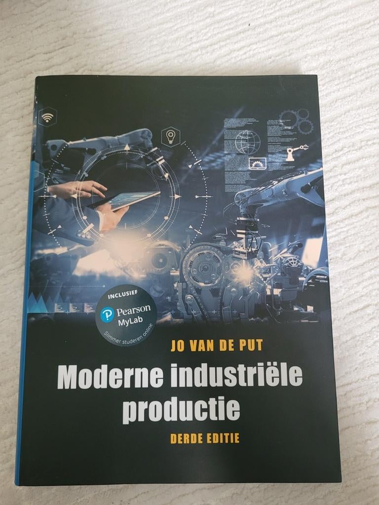 Moderne industriële productie 3e editie, Boeken, Studieboeken en Cursussen, Ophalen, Zo goed als nieuw, Hoger Onderwijs, Pearson