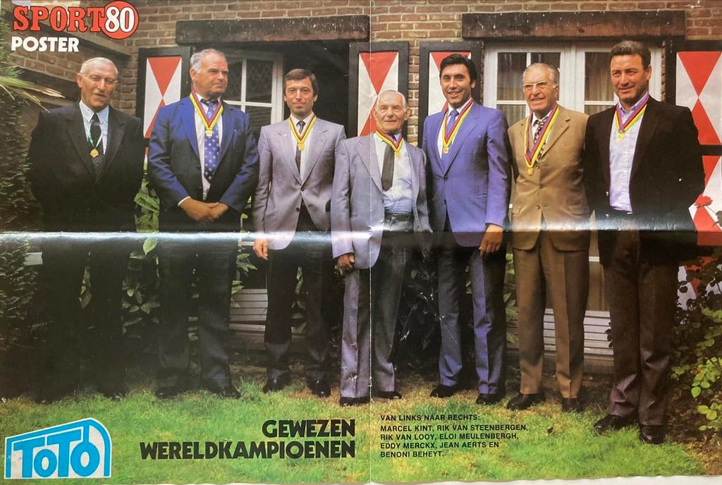 Gewezen Wereldkampioenen wielrennen, Ophalen of Verzenden