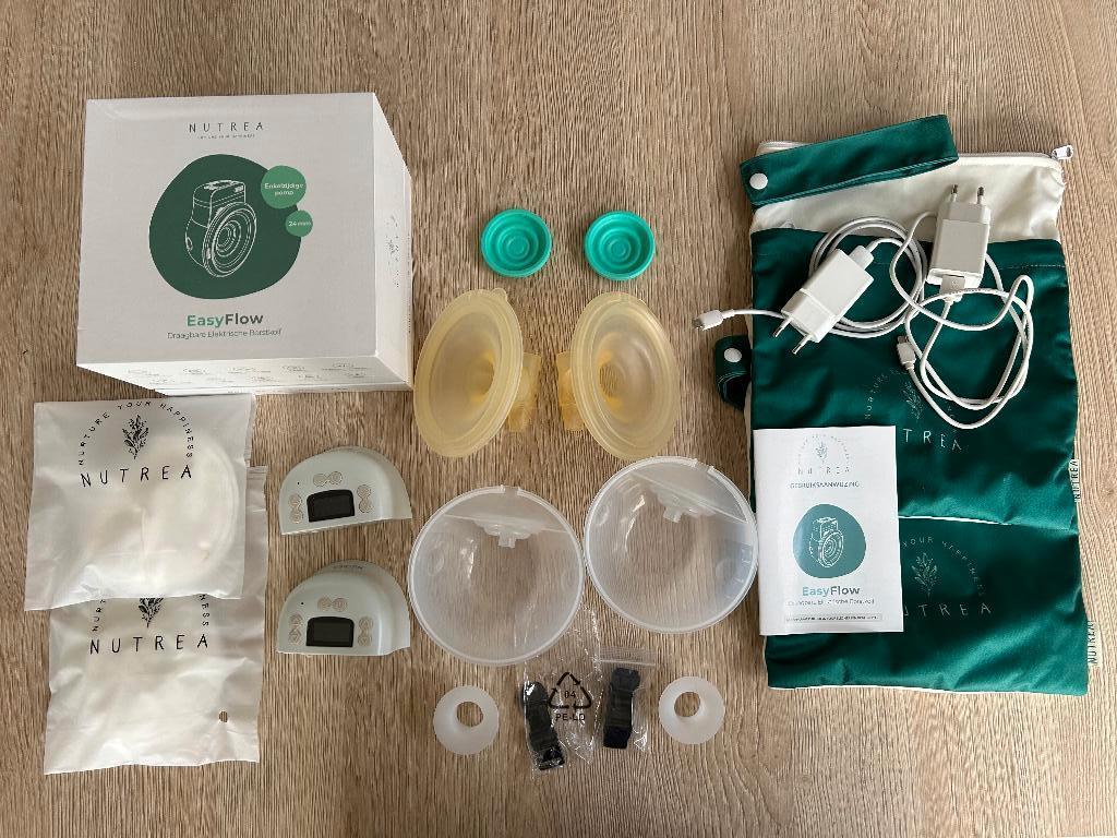 Dubbele draadloze borstkolf Nutrea Easyflow, Ophalen, Gebruikt, Borstkolf
