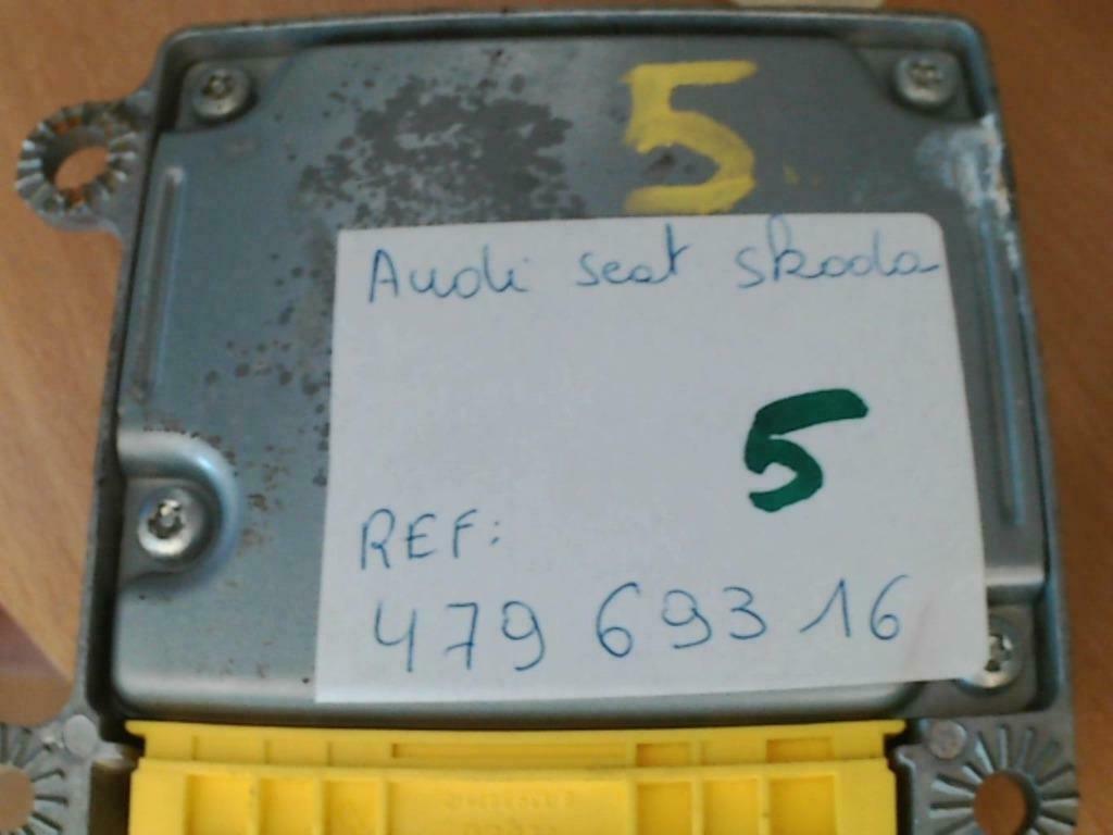 Boitier airbag Audi 1C0909605K index 11 SME 5WK43125 (5), Enlèvement ou Envoi, Utilisé, Audi