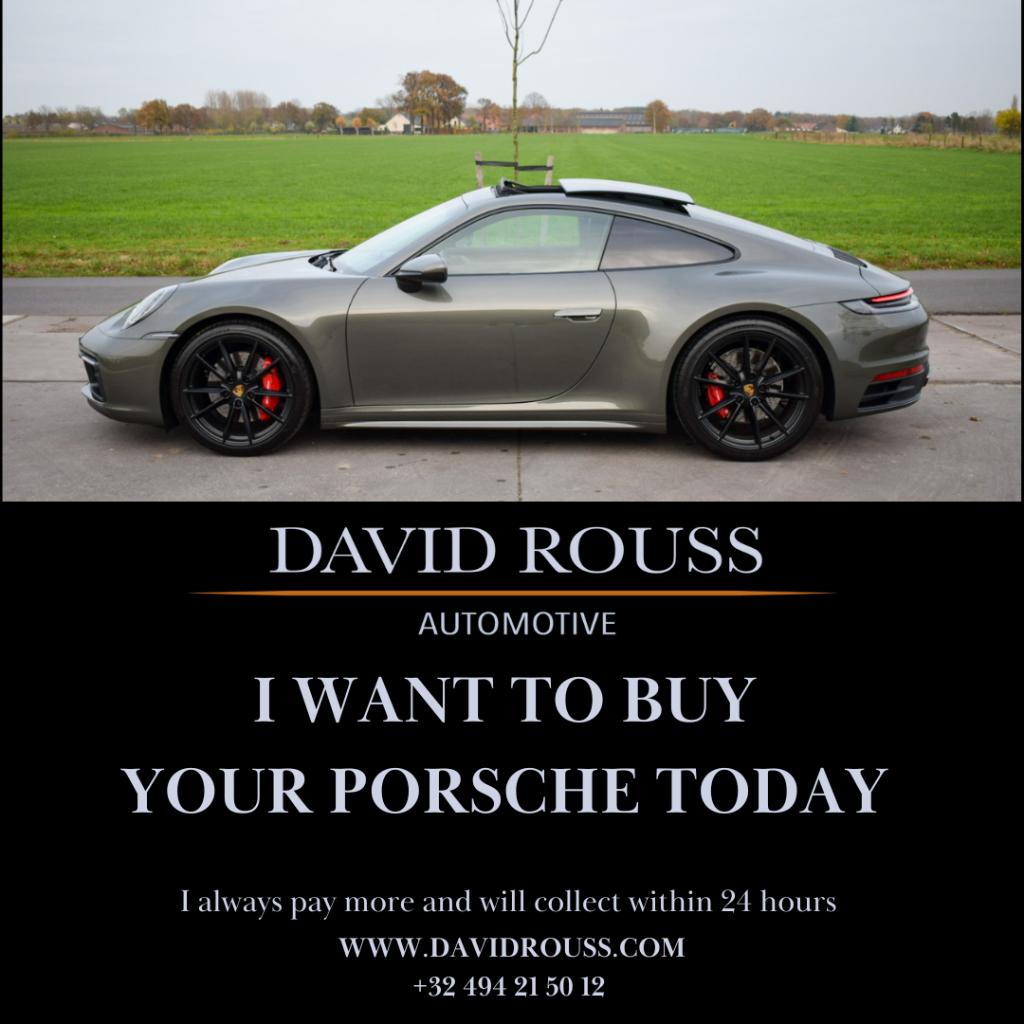 Porsche 911 Verkopen? Efficiënt en Veilig bij David Rouss, Auto's, Porsche, Bedrijf, Te koop
