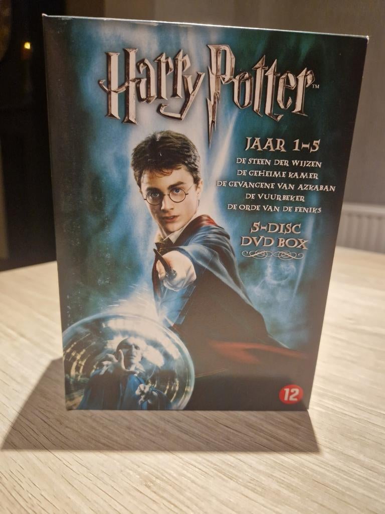 Harry Potter 5dvd box jaar 1-5, Ophalen, Gebruikt, Boxset