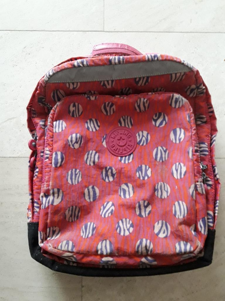 Cartable Kipling rose, Bijoux, Sacs & Beauté, Sacs | Cartables, Enlèvement ou Envoi, Utilisé, Sac à dos