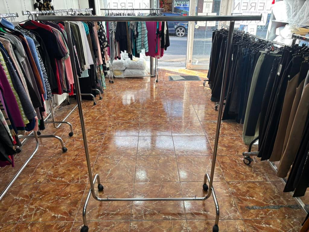 Kledingrek Voor Thuis/Winkel, Kleding | Dames, Kledingrekken, Gebruikt, Met wielen, Ophalen