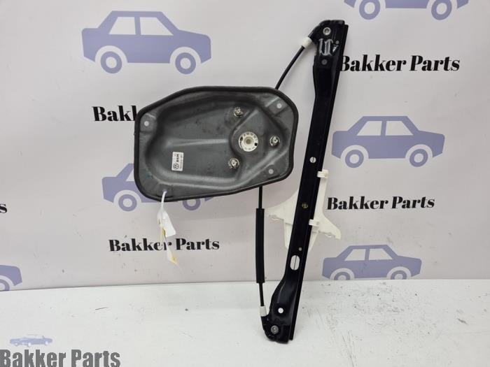 Ruitmechaniek 4Deurs links-achter van een Volkswagen Golf Pl, Gebruikt, -, Volkswagen, -