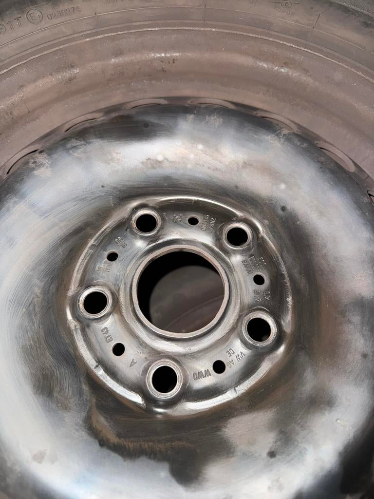 Jantes en tôle pour VW-6Jx15 ET43-5x112, Enlèvement, 15 pouces, Pneu(s)