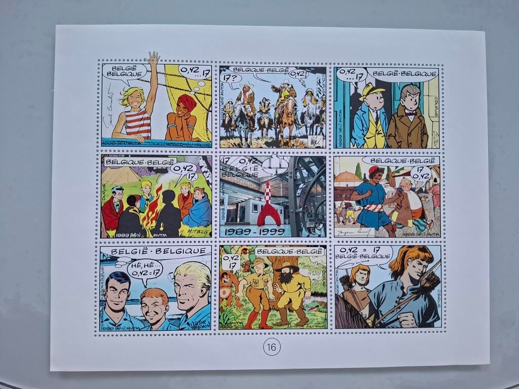 Feuillet complet B.D., Enlèvement ou Envoi