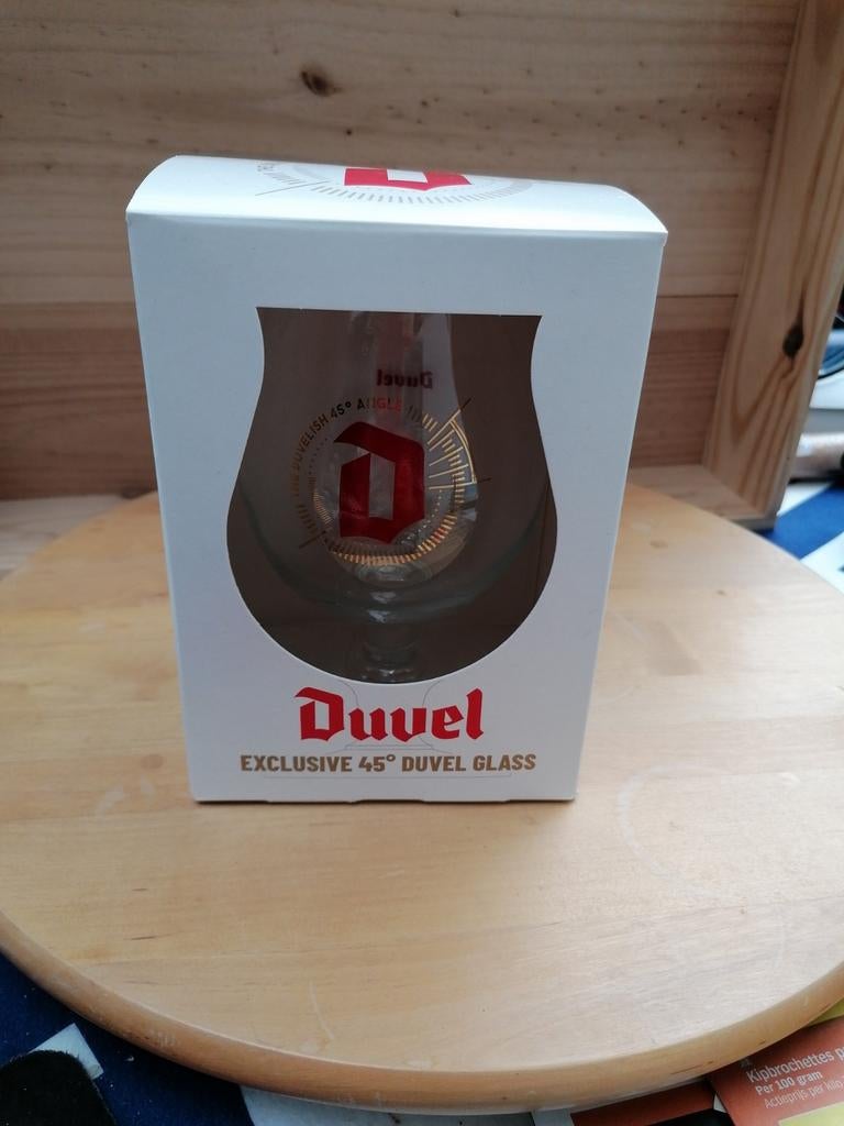 Glas Duvel, duvelglas. 45 graden, 45° (1 beschikbaar), Enlèvement ou Envoi, Neuf