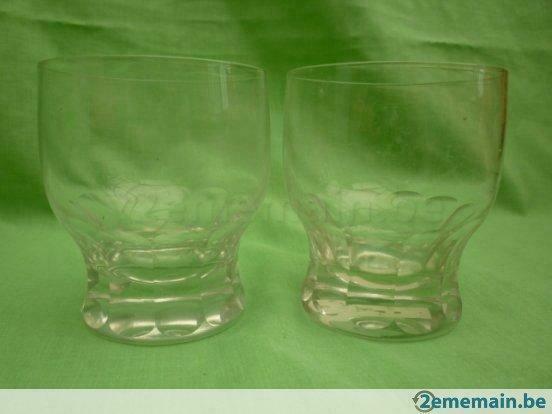 Verres à eau : lot de 2 verres, Utilisé, Verre ou Verres