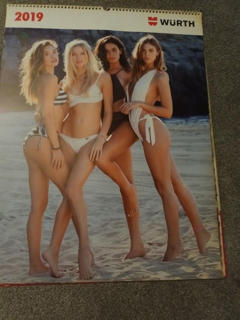 Wurth kalender 2019, Ophalen of Verzenden, Jaarkalender, Gebruikt