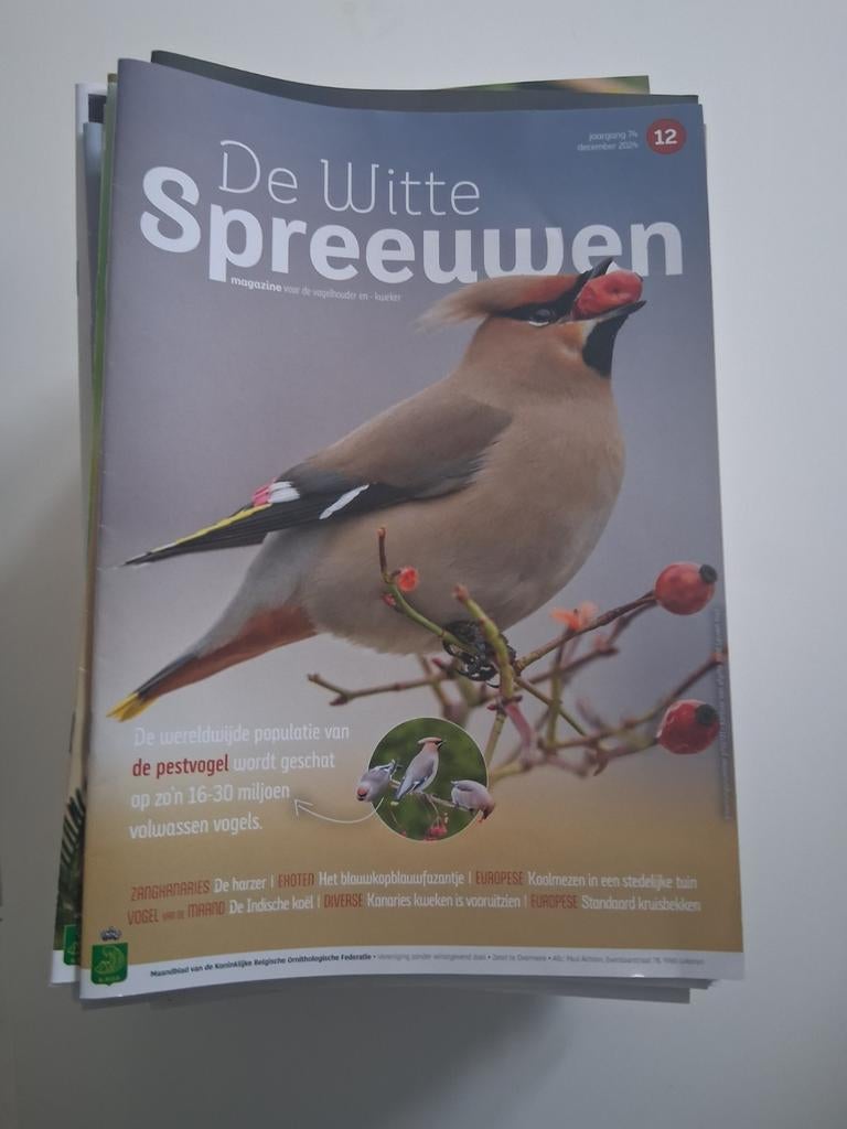 De witte spreeuwen, Boeken, Ophalen