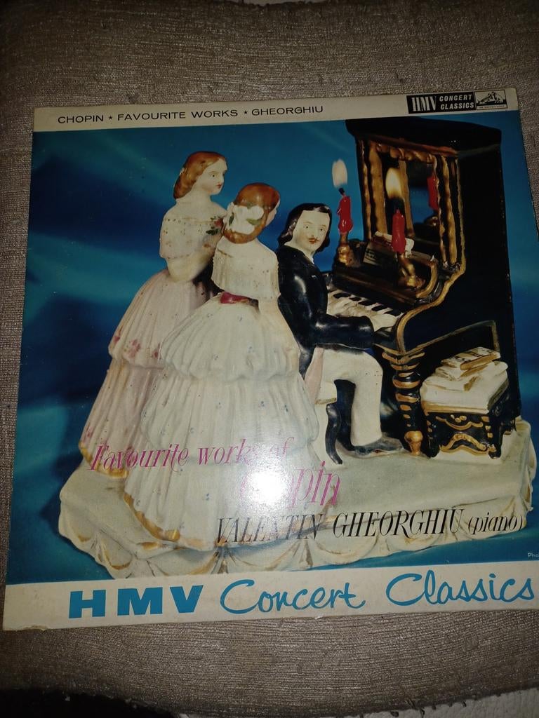 Œuvres préférées de Chopin, Gheorgiu Vintage LP, CD & DVD, Enlèvement, Utilisé