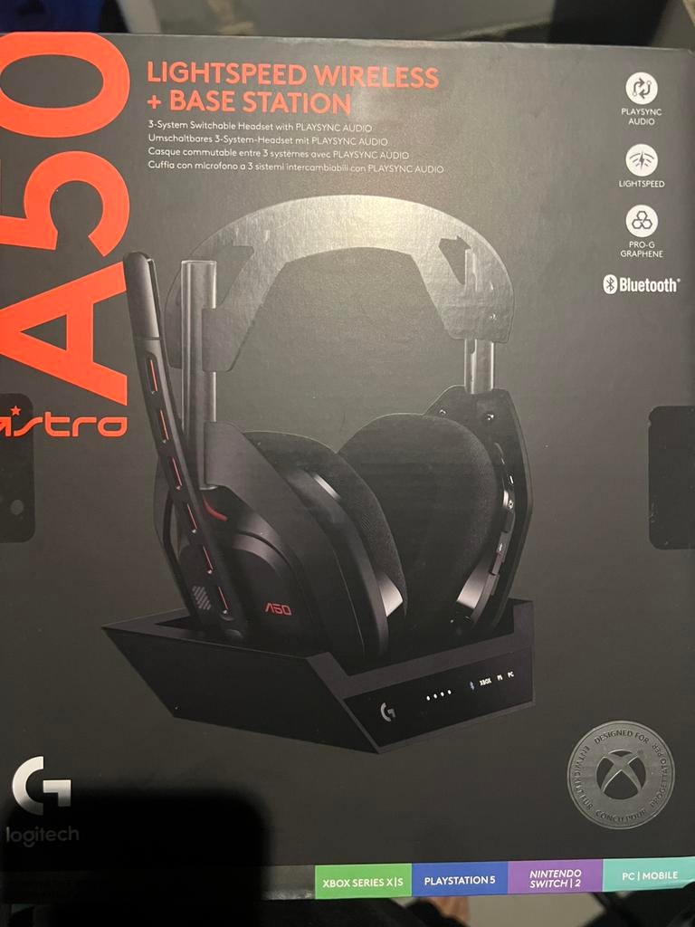logitech A50 astro 5ieme generation lightspeed TOUT NEUF, Computers en Software, Ophalen of Verzenden, Zo goed als nieuw