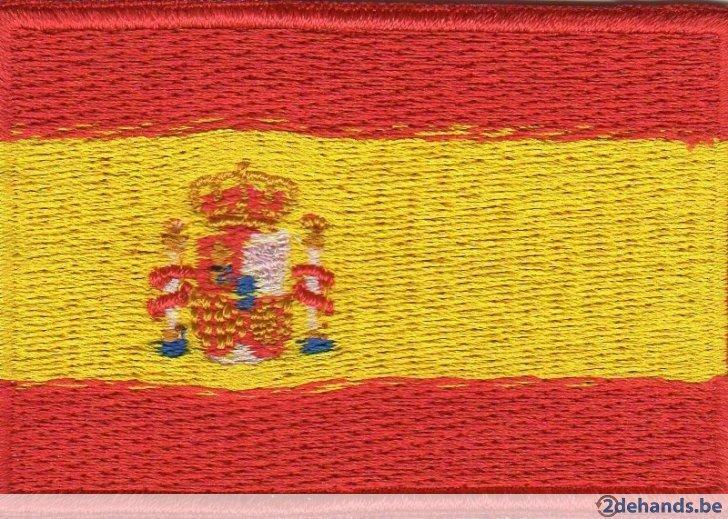 Ecusson drapeau Espagne / Spain / Espana - 70 x 45 mm, Enlèvement ou Envoi, Neuf