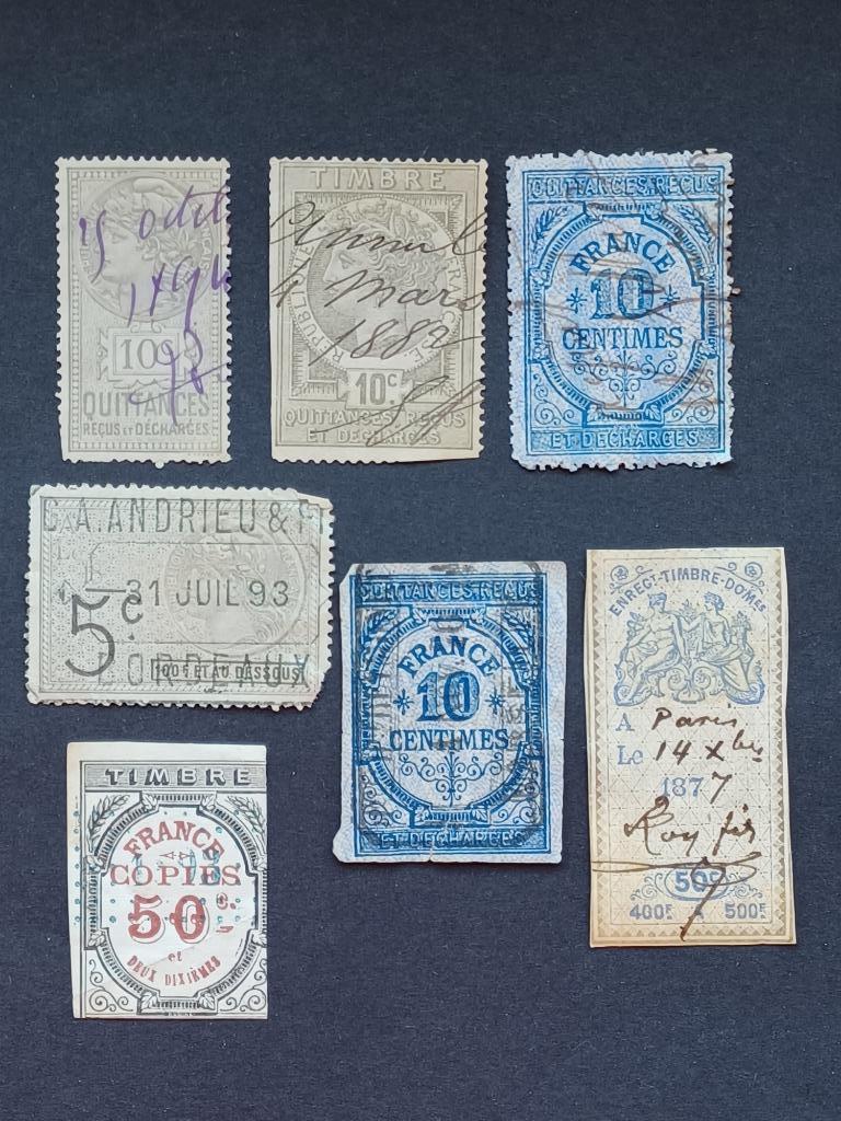 Postzegels Frankrijk, Ophalen of Verzenden, Gestempeld