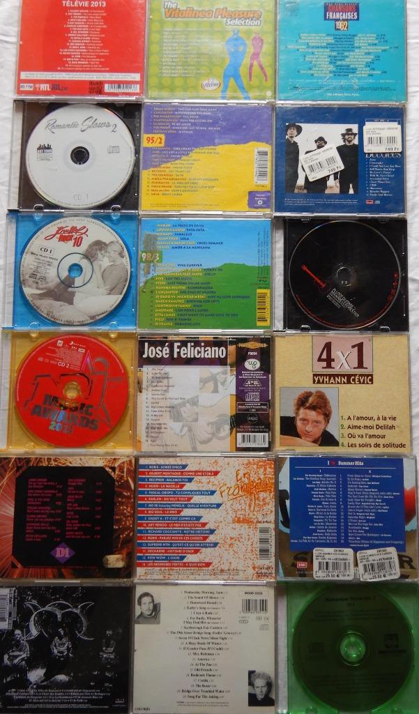 Set van 18 DIVERSE CD's (Hit Connexion, Bee Gees, Slows...), Ophalen of Verzenden, Gebruikt