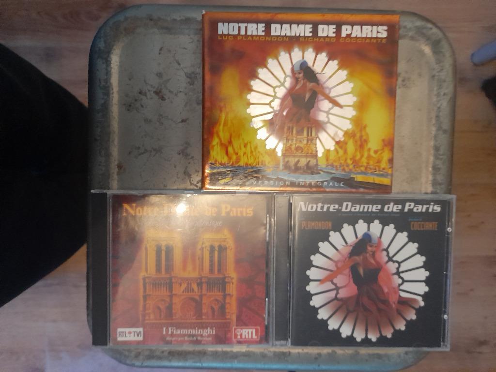 Notre dame de Paris pakket, CD & DVD, Envoi, Comme neuf