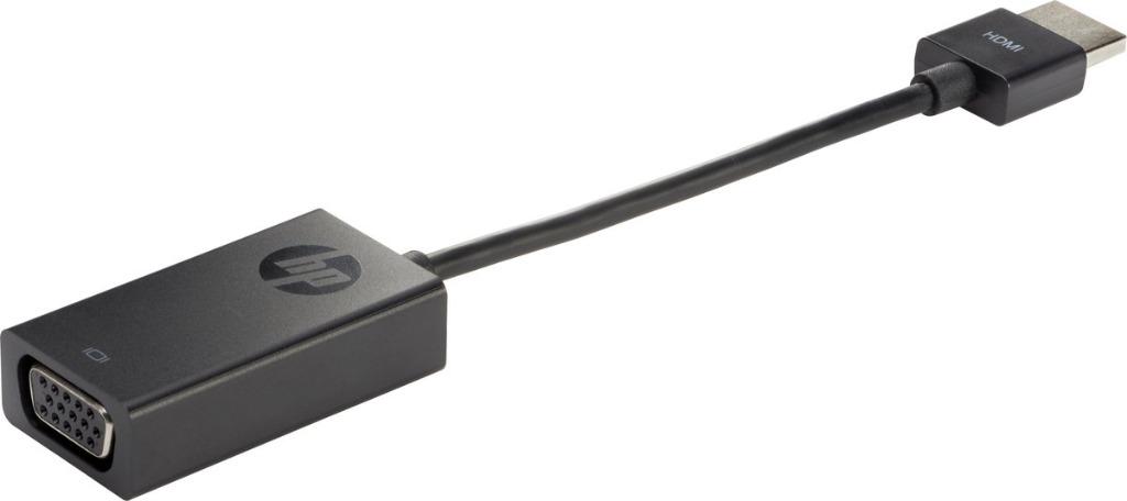 HP HDMI to VGA Cable Adapter VGA (D-Sub) HDMI Type A (Standa, Ophalen of Verzenden, Zo goed als nieuw