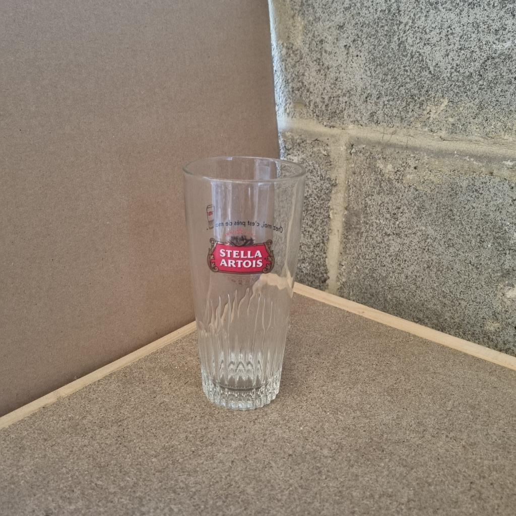 Verre Stella Artois (modèle 9), Collections, Enlèvement ou Envoi, Utilisé, Verre ou Verres, Stella Artois