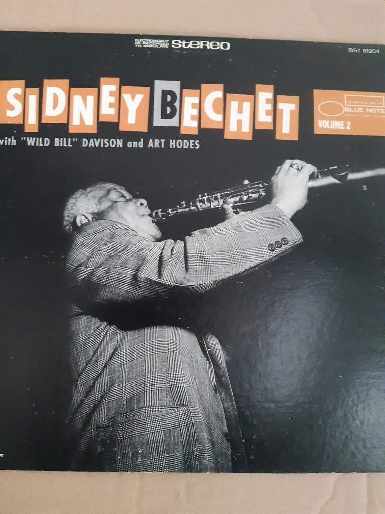 LP SIDNEY BECHET With "WILD BILL" DAVISON and ART HODES., Ophalen of Verzenden, Gebruikt, Jazz